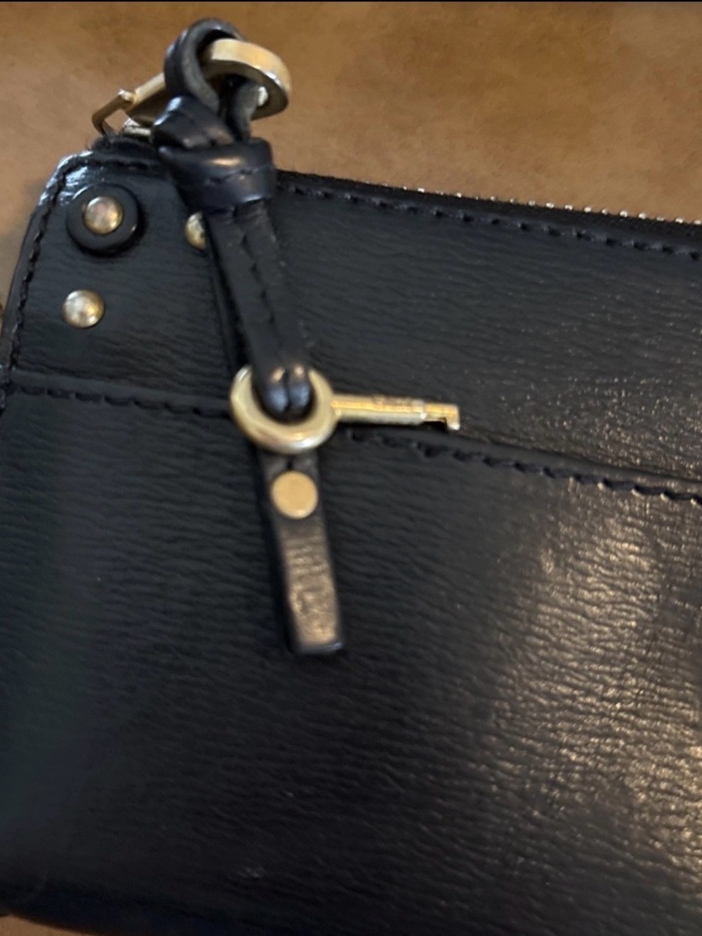 Chloé Black Zip-Around Paddington wallet WITH LOCK AND KEY - vintage - Picture 3 of 9